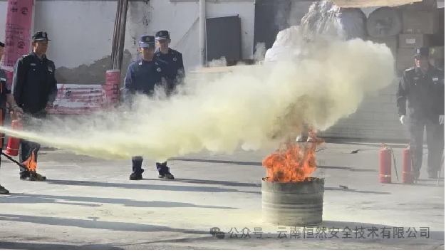云南恒然安全技术有限公司安全专家受邀参与临沧高新区管委会2024年度消防安全培训演练